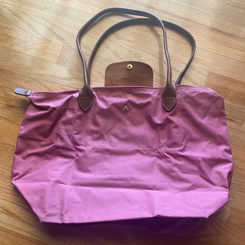 Pink Longchamp bag
